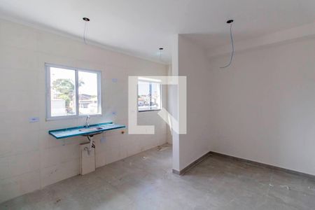 Sala e Cozinha Integrada  de apartamento à venda com 2 quartos, 40m² em Vila Brasil, São Paulo