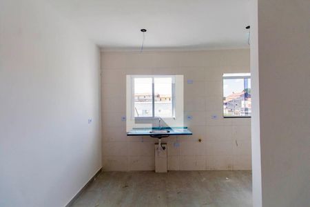 Sala e Cozinha Integrada  de apartamento à venda com 2 quartos, 40m² em Vila Brasil, São Paulo