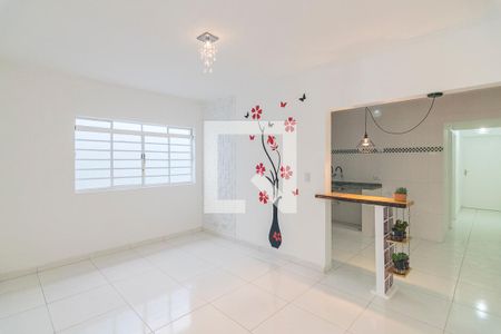 Sala de casa à venda com 3 quartos, 121m² em Santa Maria, Santo André