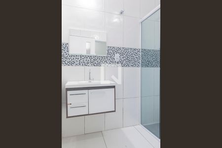 Banheiro da Suite de casa à venda com 3 quartos, 121m² em Santa Maria, Santo André