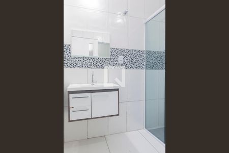 Banheiro da Suite de casa para alugar com 3 quartos, 121m² em Santa Maria, Santo André