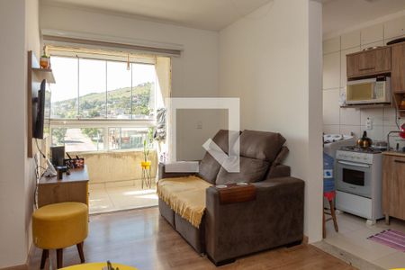 Sala de apartamento à venda com 2 quartos, 48m² em Morro Santana, Porto Alegre