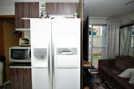 Sala/Cozinha de apartamento à venda com 2 quartos, 47m² em Estância Velha, Canoas