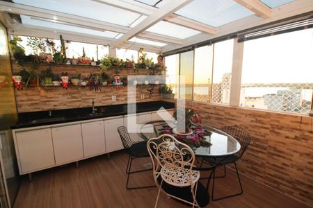 Varanda gourmet de apartamento à venda com 2 quartos, 113m² em Centro Histórico, Porto Alegre