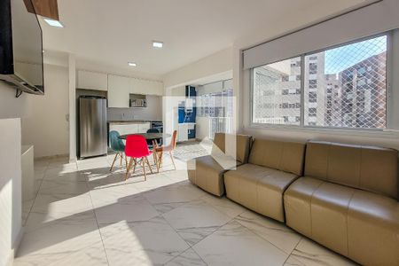 Sala de apartamento à venda com 1 quarto, 47m² em Alphaville Empresarial, Barueri