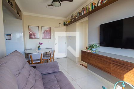 Sala de apartamento para alugar com 2 quartos, 48m² em Ribeirânia, Ribeirão Preto