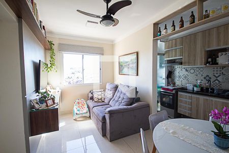 Sala de apartamento para alugar com 2 quartos, 48m² em Ribeirânia, Ribeirão Preto