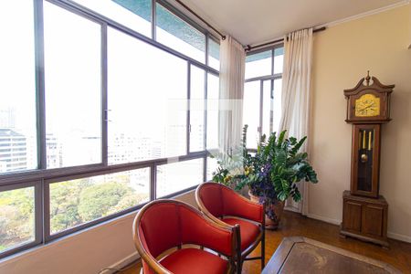 Sala de apartamento para alugar com 2 quartos, 138m² em República, São Paulo