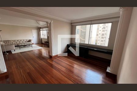 Sala de apartamento para alugar com 1 quarto, 118m² em Cerqueira César, São Paulo