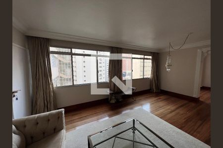 Sala de apartamento para alugar com 1 quarto, 118m² em Cerqueira César, São Paulo