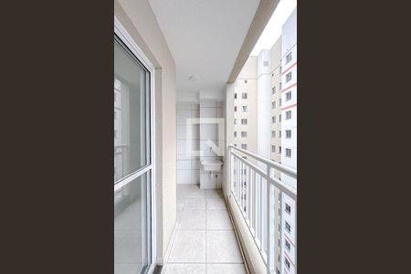 Varanda da Sala de apartamento para alugar com 2 quartos, 41m² em Canindé, São Paulo