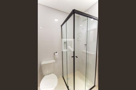 Banheiro da Suíte de apartamento para alugar com 1 quarto, 31m² em Vila Jacuí, São Paulo