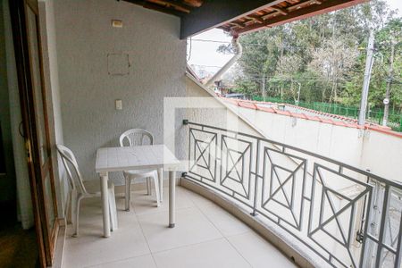 Varanda da Sala de casa à venda com 3 quartos, 250m² em Jardim Monte Libano, Santo André