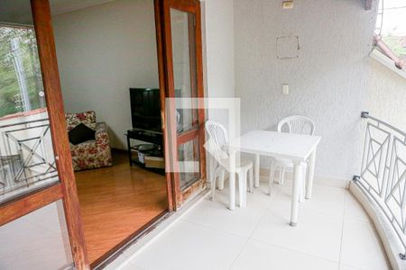 Varanda da Sala de casa à venda com 3 quartos, 250m² em Jardim Monte Libano, Santo André