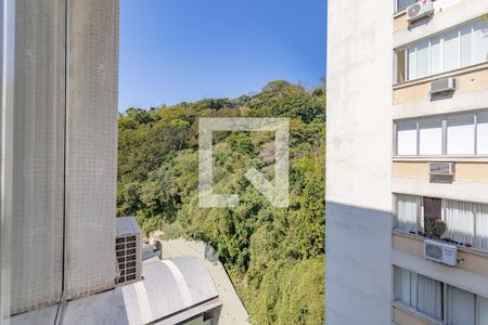 Vista da Sala de apartamento à venda com 3 quartos, 90m² em Cosme Velho, Rio de Janeiro