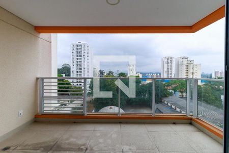 Studio - Varanda de kitnet/studio para alugar com 0 quarto, 49m² em Campo Belo, São Paulo