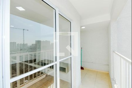 Varanda da Sala de apartamento para alugar com 2 quartos, 48m² em Vila São João, Guarulhos