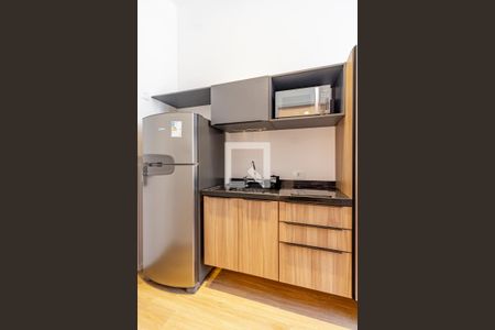 Studio - Cozinha de kitnet/studio para alugar com 1 quarto, 30m² em Vila Mariana, São Paulo