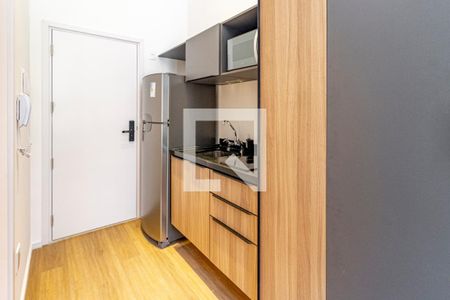 Studio - Cozinha de kitnet/studio para alugar com 1 quarto, 30m² em Vila Mariana, São Paulo