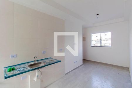 Sala e Cozinha Integrada  de apartamento à venda com 2 quartos, 42m² em Vila Brasil, São Paulo