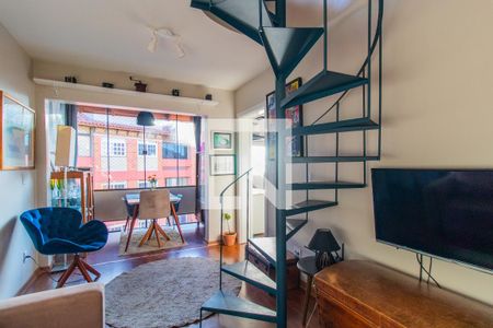 Sala de apartamento para alugar com 2 quartos, 112m² em Vila Nova, Porto Alegre