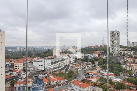 Vista da Sala e Varanda Gourmet de apartamento à venda com 2 quartos, 68m² em Vila Ipojuca, São Paulo