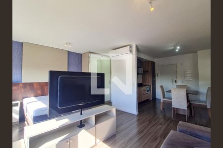 Sala/Quarto de apartamento para alugar com 1 quarto, 39m² em Jardim Botânico, Porto Alegre