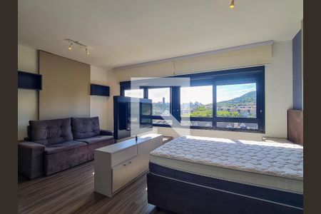 Sala/Quarto de apartamento para alugar com 1 quarto, 39m² em Jardim Botânico, Porto Alegre