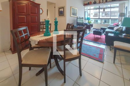 Sala de apartamento para alugar com 3 quartos, 90m² em Jardim Tres Marias, Guarujá