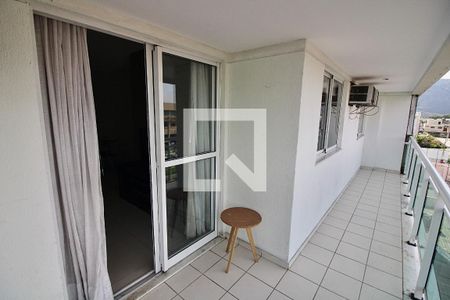 Varanda da Sala de apartamento para alugar com 2 quartos, 80m² em Recreio dos Bandeirantes, Rio de Janeiro