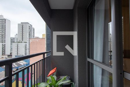 1 Varanda 4 de kitnet/studio à venda com 1 quarto, 21m² em República, São Paulo