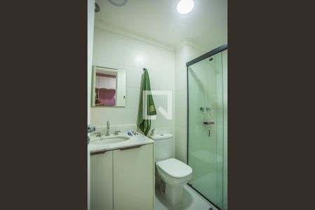 Banheiro de kitnet/studio à venda com 1 quarto, 30m² em Mirandópolis, São Paulo