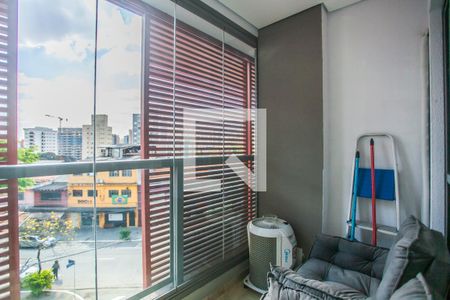 Varanda / Área de Serviço de kitnet/studio à venda com 1 quarto, 30m² em Mirandópolis, São Paulo