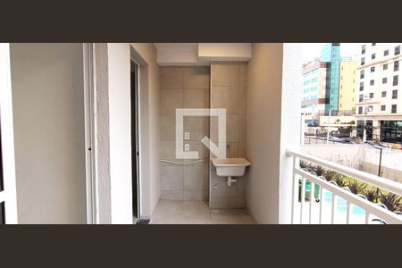 Varanda da Sala de apartamento para alugar com 2 quartos, 41m² em Várzea da Barra Funda, São Paulo