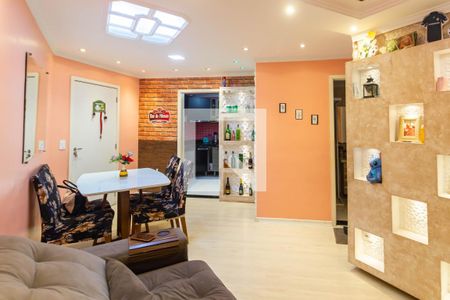 Sala de apartamento à venda com 2 quartos, 51m² em São Pedro, Osasco