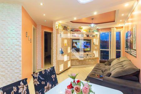 Sala de apartamento à venda com 2 quartos, 51m² em São Pedro, Osasco