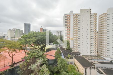 Vista da Sala de apartamento à venda com 1 quarto, 60m² em Consolação, São Paulo