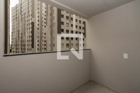 Varanda da Sala de apartamento para alugar com 2 quartos, 43m² em Vila das Bandeiras, Guarulhos