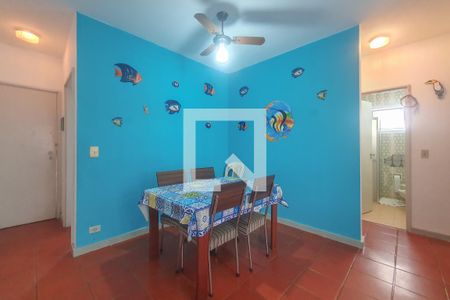 Sala de apartamento para alugar com 2 quartos, 76m² em Jardim Vitoria, Guarujá