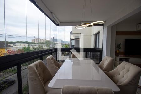Varanda de apartamento à venda com 3 quartos, 147m² em Recreio dos Bandeirantes, Rio de Janeiro