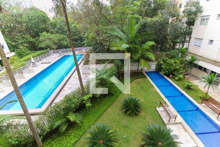 Área comum - Piscina de apartamento para alugar com 1 quarto, 40m² em Panamby, São Paulo