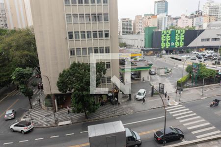 Vista do Quarto de apartamento para alugar com 1 quarto, 52m² em Bela Vista, São Paulo