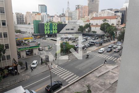 Vista do Quarto de apartamento para alugar com 1 quarto, 52m² em Bela Vista, São Paulo