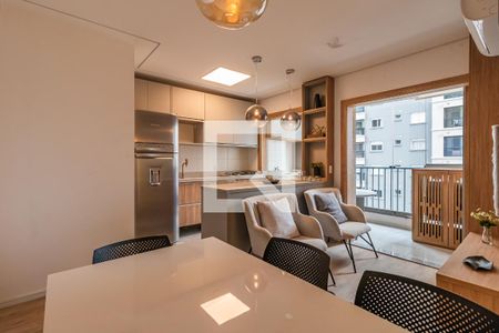 Sala de apartamento para alugar com 2 quartos, 52m² em Alphaville Empresarial, Barueri