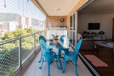 Varanda da Sala de apartamento à venda com 4 quartos, 140m² em Maracanã, Rio de Janeiro