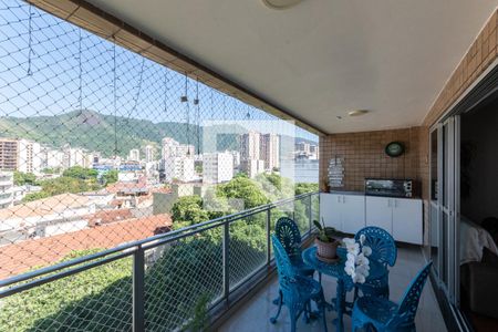 Varanda da Sala de apartamento à venda com 4 quartos, 140m² em Maracanã, Rio de Janeiro