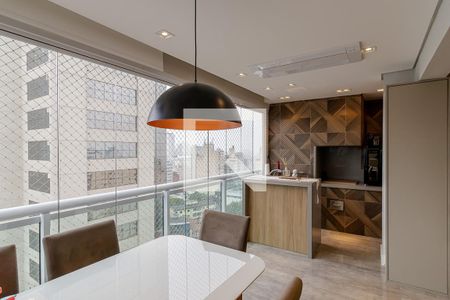 Varanda Gourmet de apartamento à venda com 2 quartos, 74m² em Aclimação, São Paulo