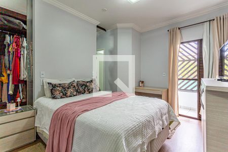 Suite de apartamento à venda com 2 quartos, 64m² em Vila Valparaiso, Santo André