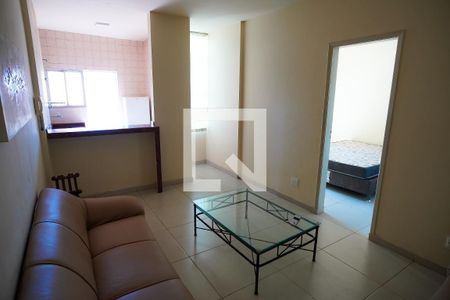 Sala de apartamento para alugar com 1 quarto, 38m² em Lourdes, Belo Horizonte