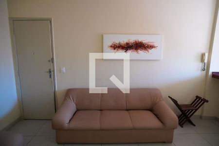 Sala de apartamento para alugar com 1 quarto, 38m² em Lourdes, Belo Horizonte